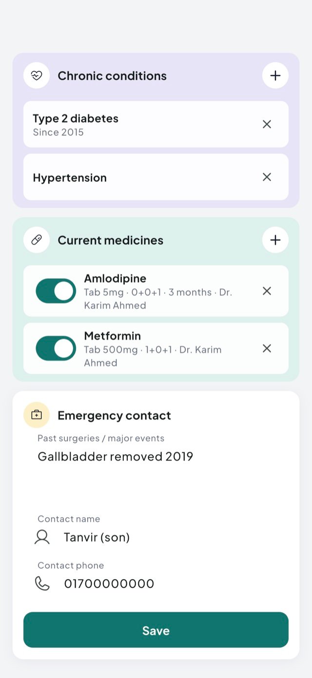 Shastho File screenshot